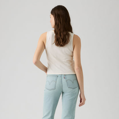 Thumbnail 2 - Levi's® Dry Goods Women's Pointelle Lace Tank - 0086L0000