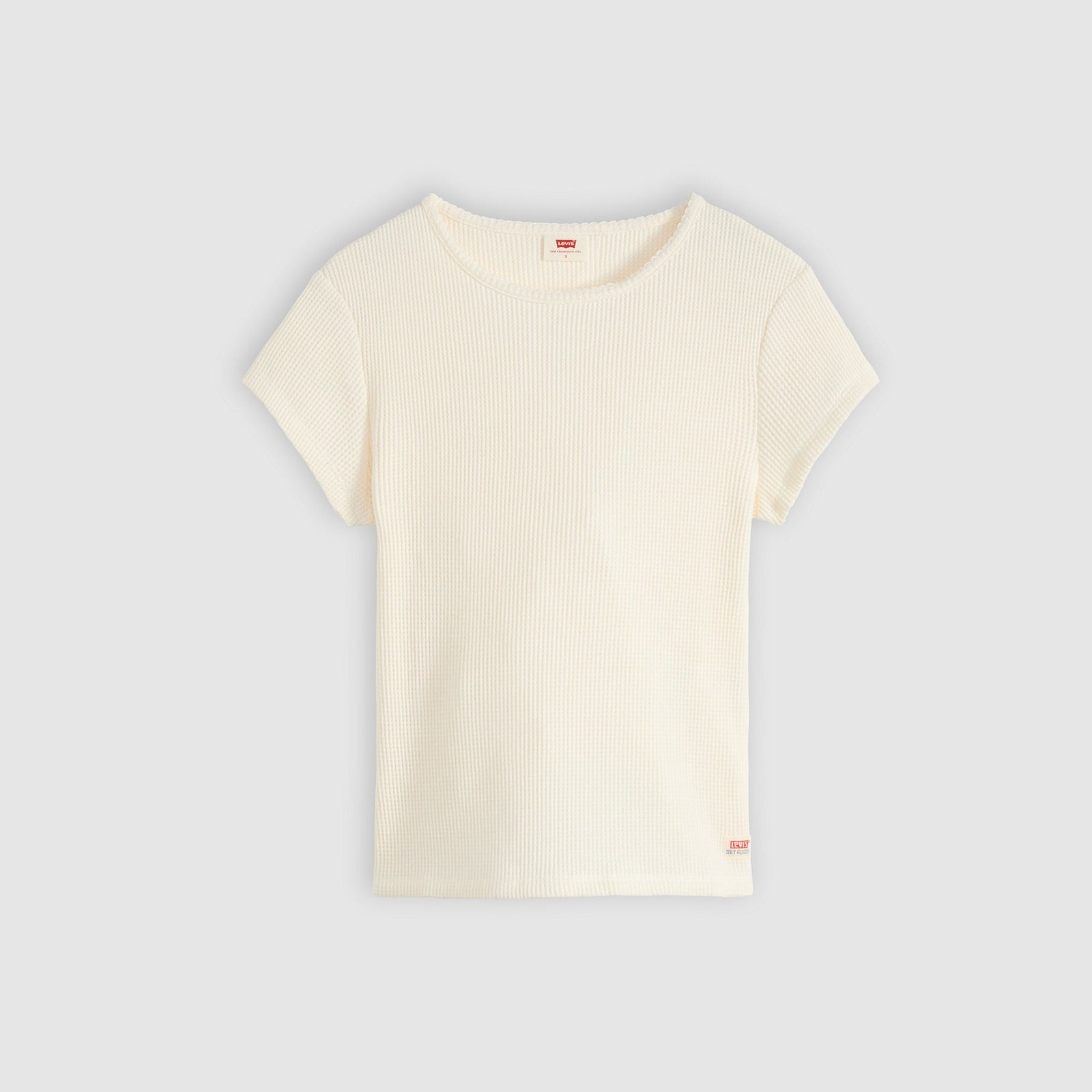 Main 6 - Levi's® Dry Goods Women's Waffle Cap Tee - 003PW0007