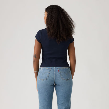 Thumbnail 2 - Levi's® Dry Goods Women's Waffle Cap Tee - 003PW0008