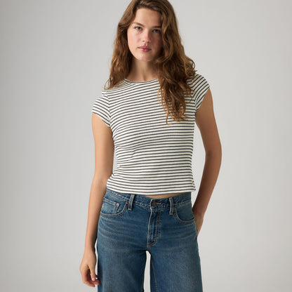 Thumbnail 1 - Levi's® Dry Goods Women's Waffle Cap Tee - 003PW0009