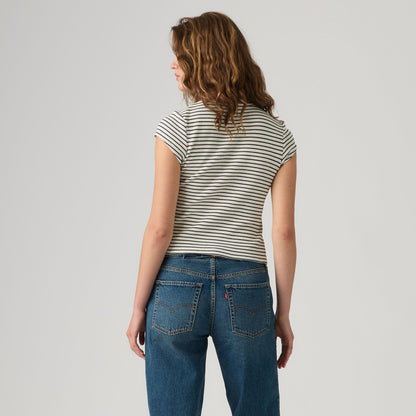 Thumbnail 2 - Levi's® Dry Goods Women's Waffle Cap Tee - 003PW0009