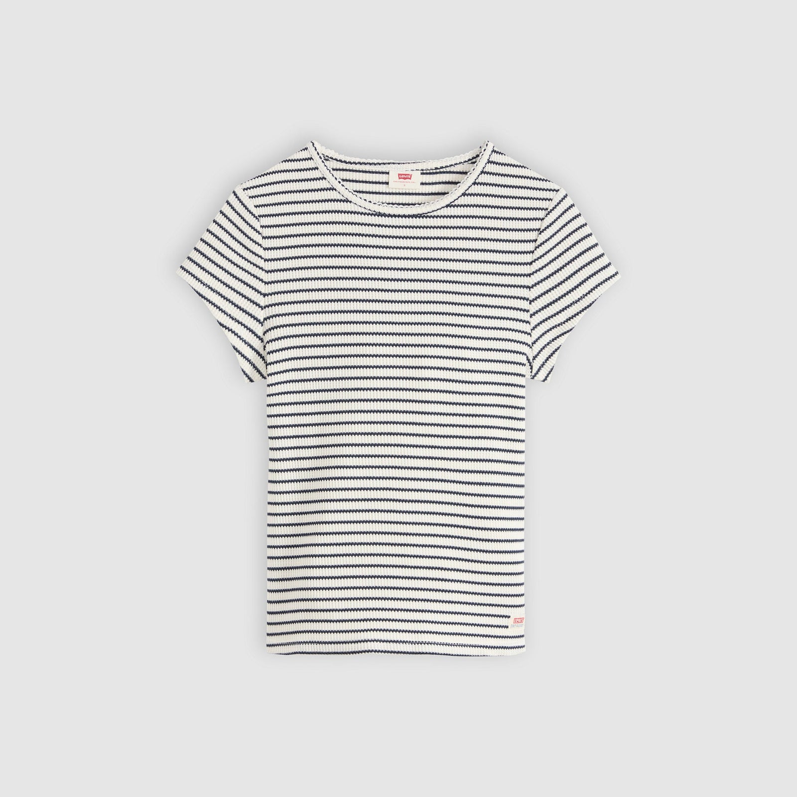 Main 6 - Levi's® Dry Goods Women's Waffle Cap Tee - 003PW0009