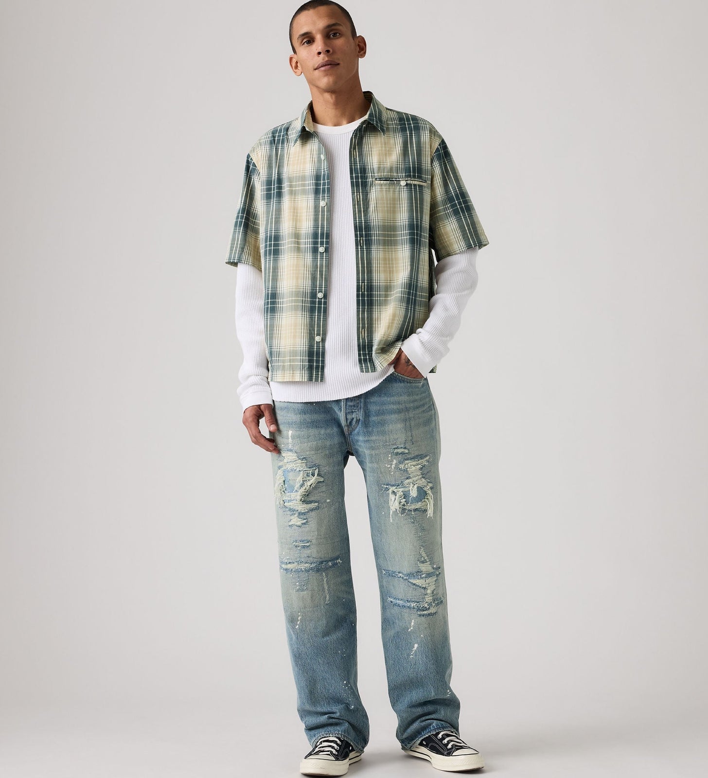 Main 1 - Levi's® Men's 501® Loose Jeans - 0057U0020