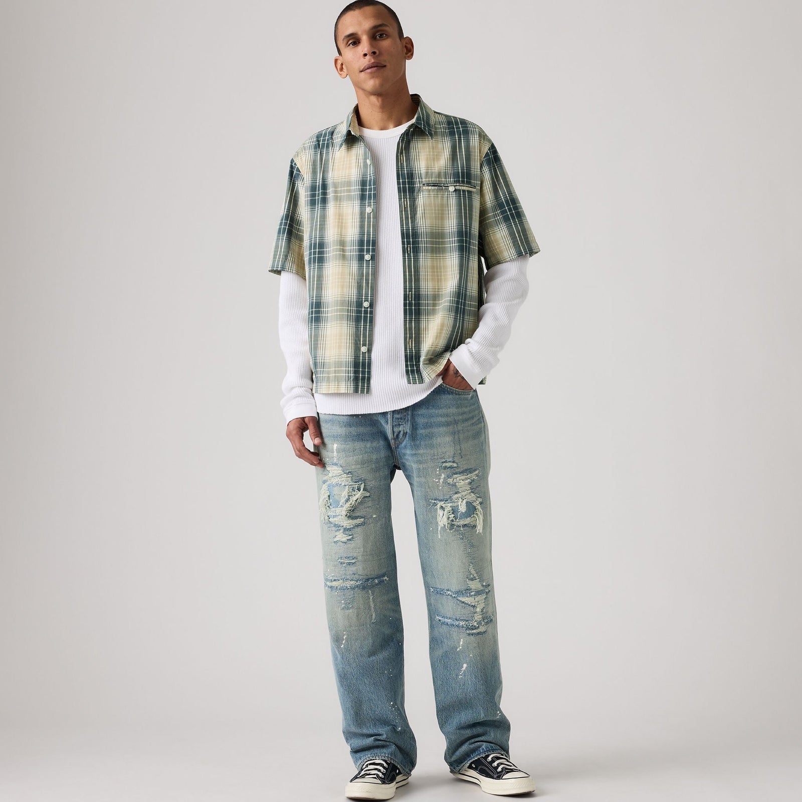 Main 1 - Levi's® Men's 501® Loose Jeans - 0057U0020