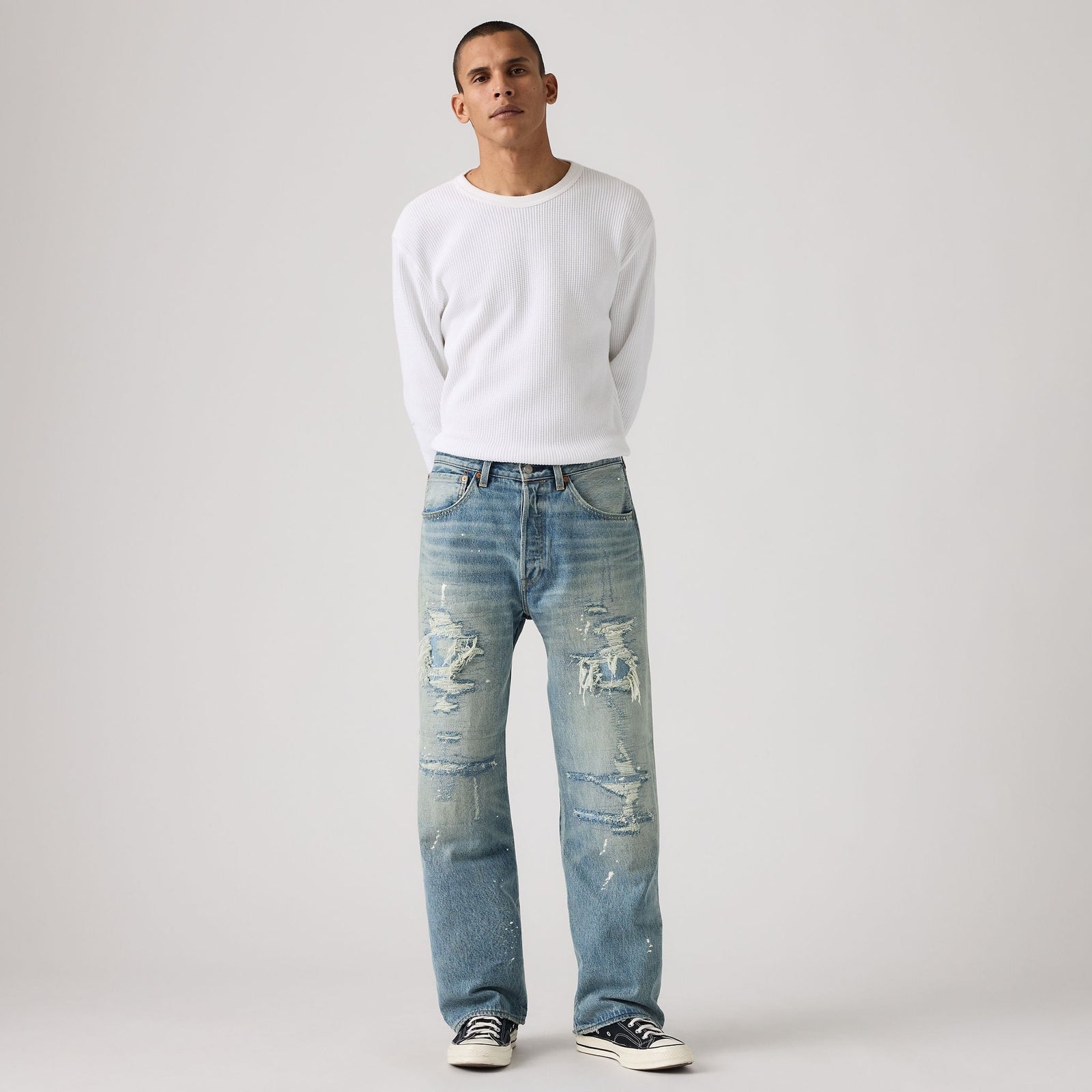 Main 3 - Levi's® Men's 501® Loose Jeans - 0057U0020