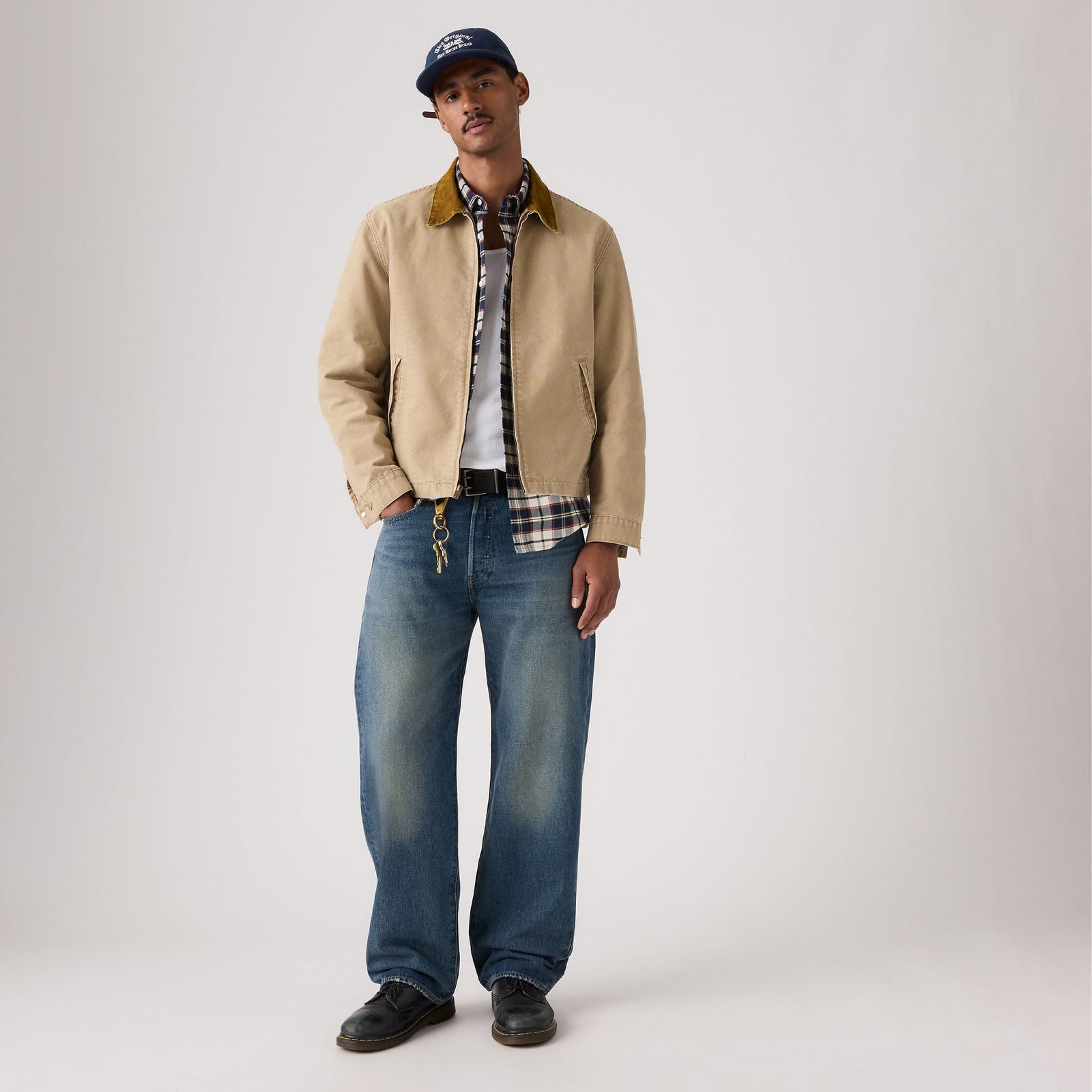 Main 4 - Levi's® Men's 501® Loose Jeans - 0057U0007