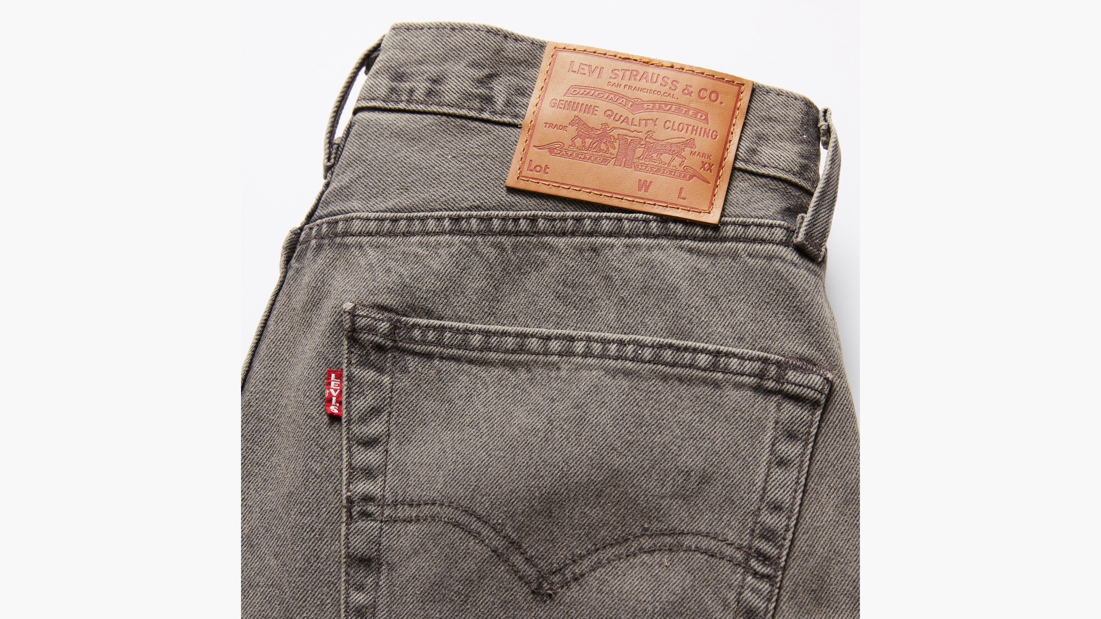 Men s 501 Original Jeans In Grey The Iconic Style