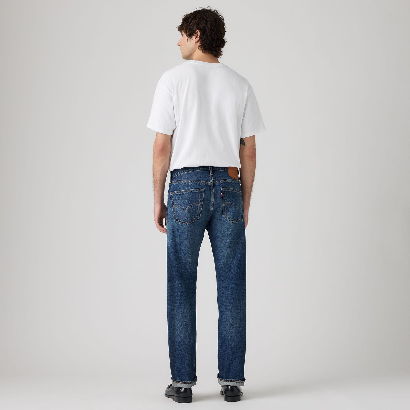 Main 2 - Levi's® Men's 501® Original Selvedge Jeans - 005013908