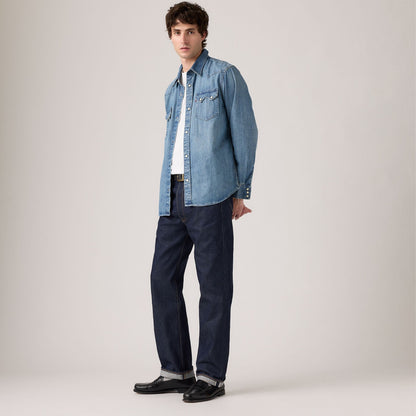 Thumbnail 1 - Levi's® Men's 501® Original Shrink-to-Fit™ Selvedge Jeans - 005013722