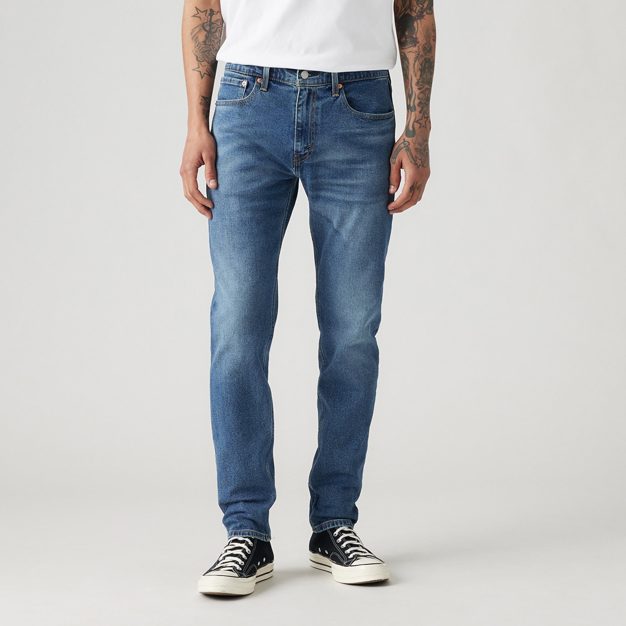 512™ Slim Taper Jeans – Try the Goldenrod Mid Overt Finish