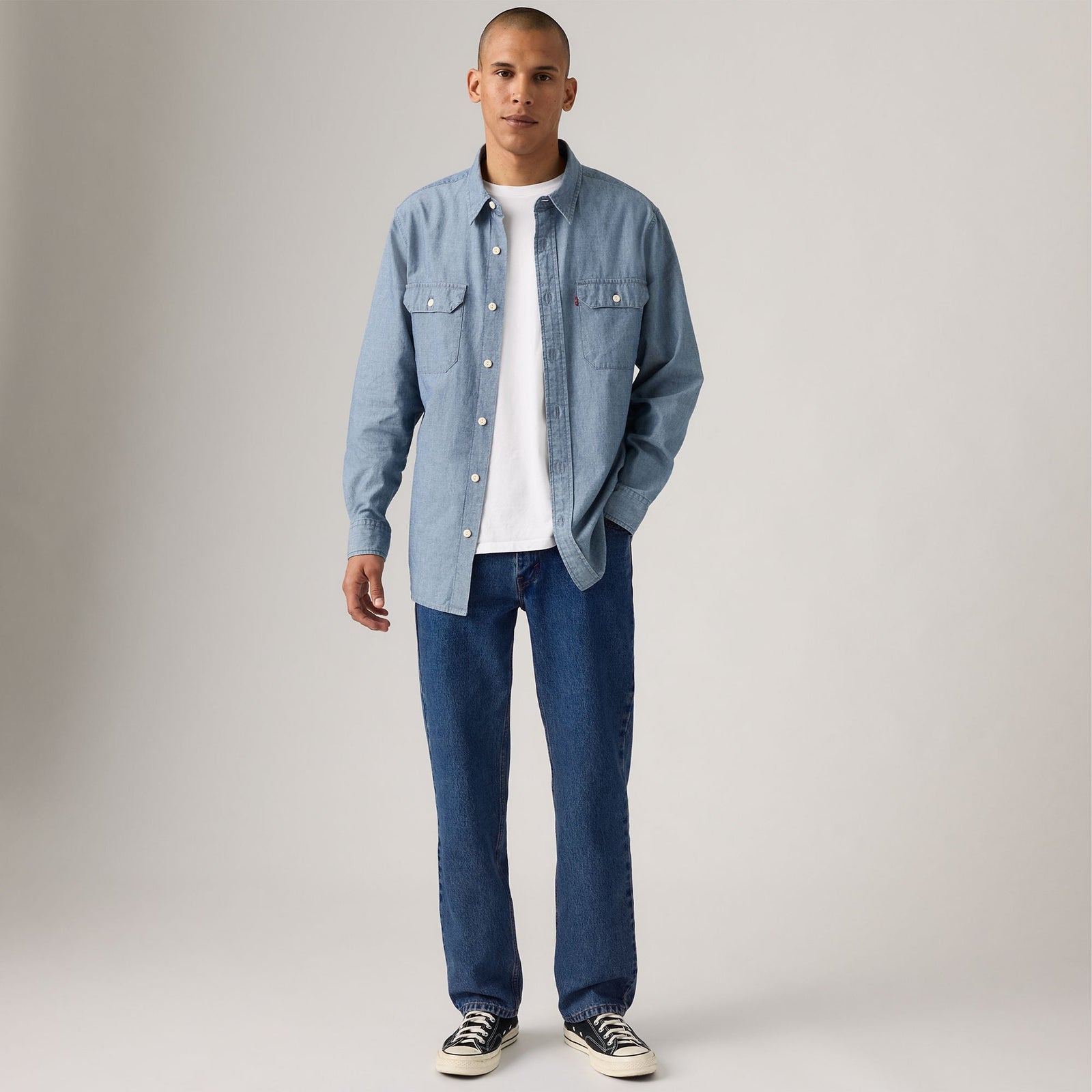 Main 4 - Levi's® Men's 516™ Straight Jeans - 505160025