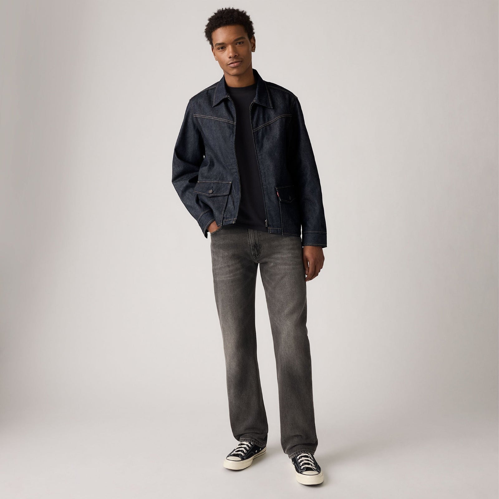 Main 1 - Levi's® Men's 555™ Relaxed Straight Jeans - 000LO0033