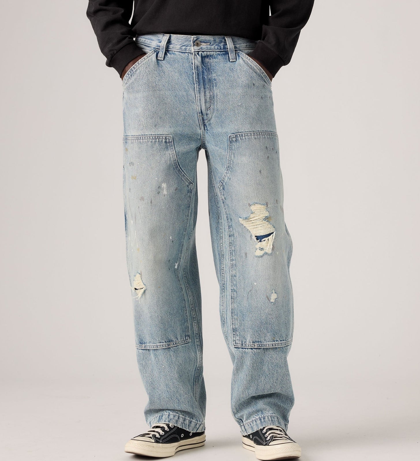 Main 5 - Levi's® Men's 568™ Loose Straight Double-Knee Carpenter - A73670020