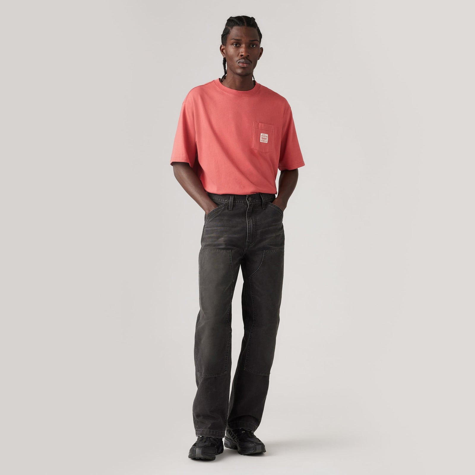 Main 1 - Levi's® Men's 568™ Loose Straight Double-Knee Carpenter SCL - 