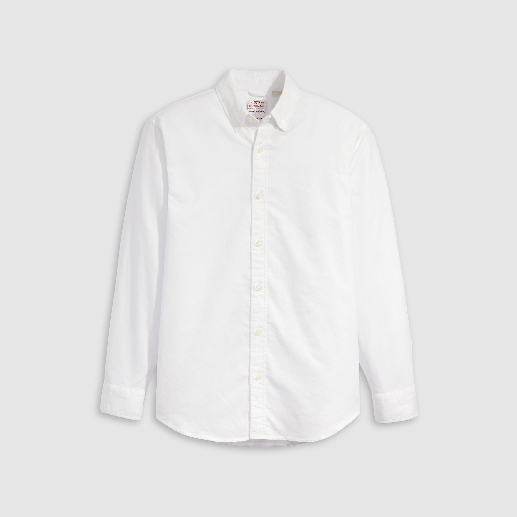 Work Sleeve Button Down Long Sleeve Dressy Shirts Gold Label Roundtree  Yorke Slim-Fit Non-Iron