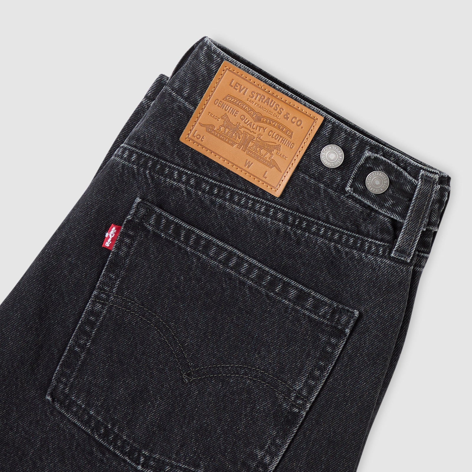 Main 8 - Levi's® Men's Baggy Barrel Jeans - 0057O0003