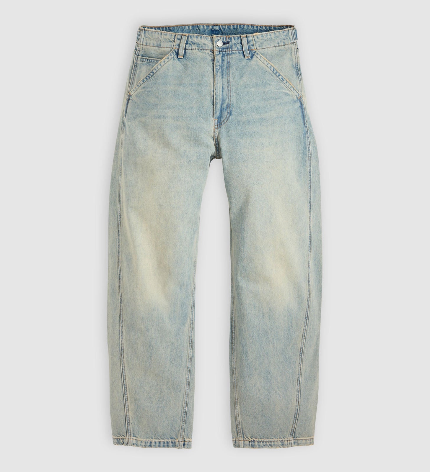 Main 7 - Levi's® Men's Baggy Barrel Jeans - 0057O0004