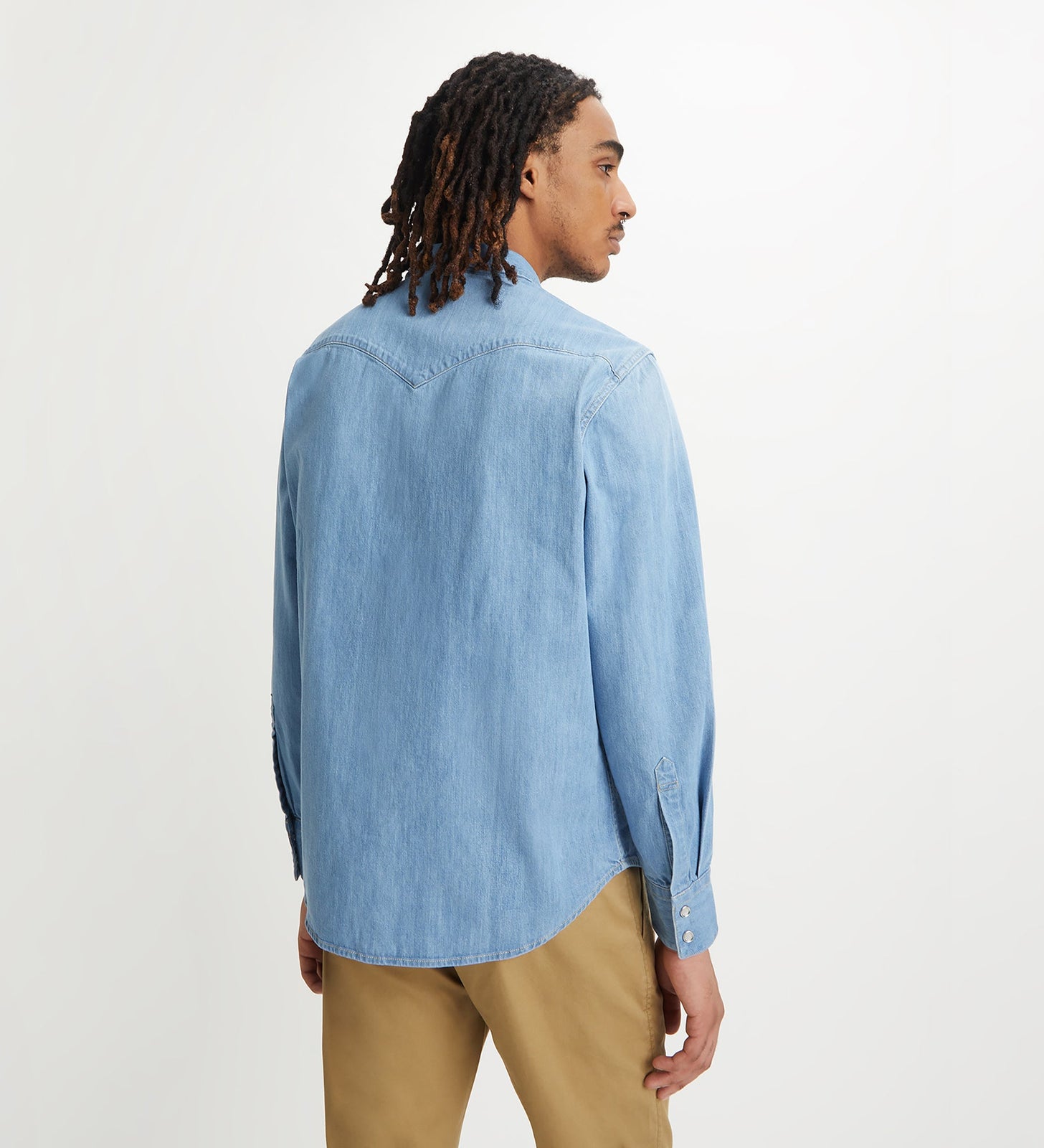 Main 3 - Levi's® Men's Barstow Standard Fit Western Shirt - 857440047