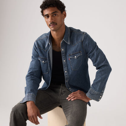 Thumbnail 1 - Levi's® Men's Barstow Standard Fit Western Shirt - 857440117