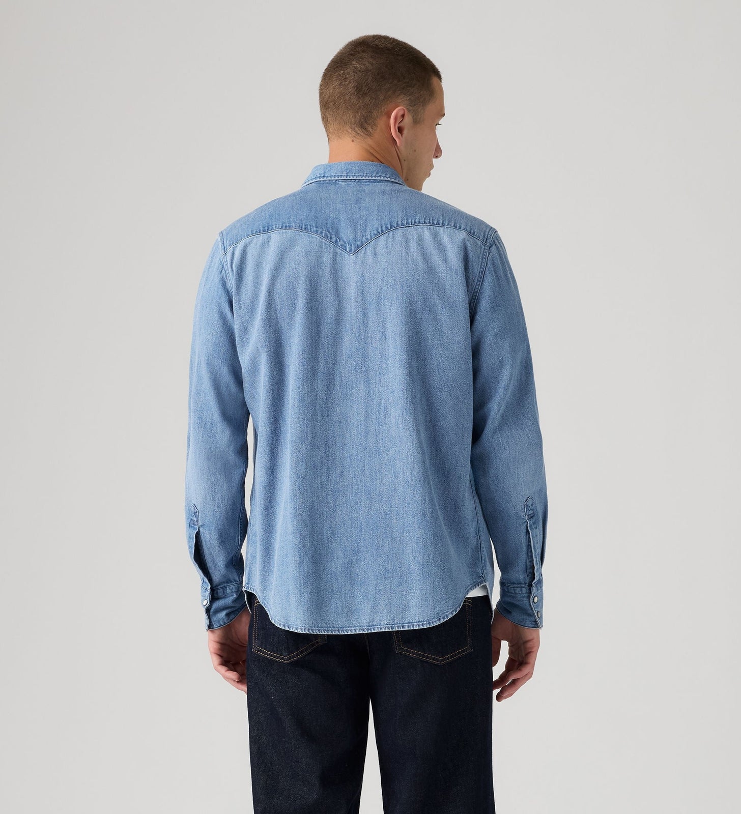 Main 2 - Levi's® Men's Barstow Standard Fit Western Shirt - 857440126
