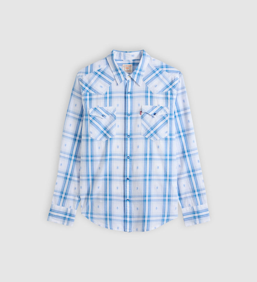 Main 5 - Levi's® Men's Barstow Standard Fit Western Shirt - 857440120