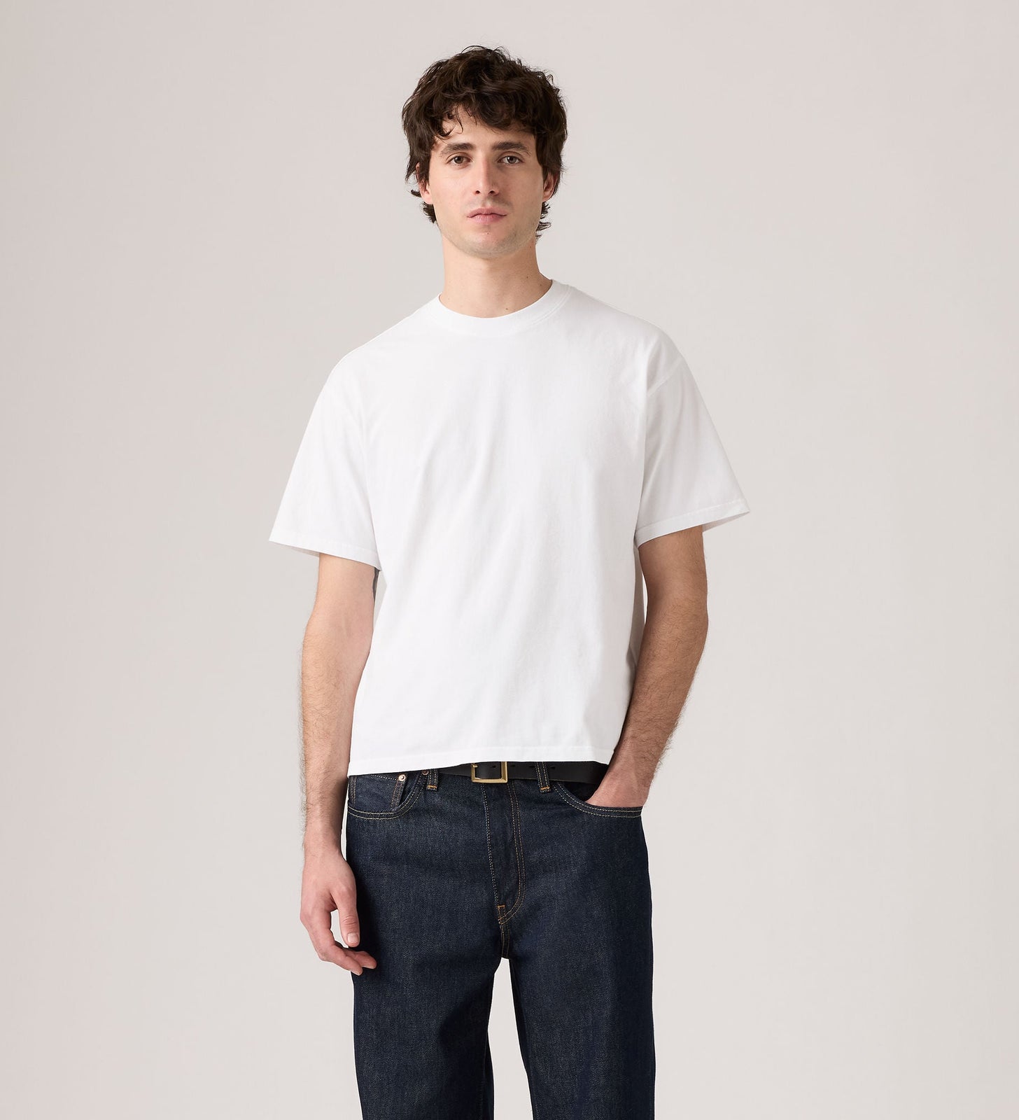 Main 3 - Levi's® Men's Boxy Short-Sleeve Tee - 0049F0001