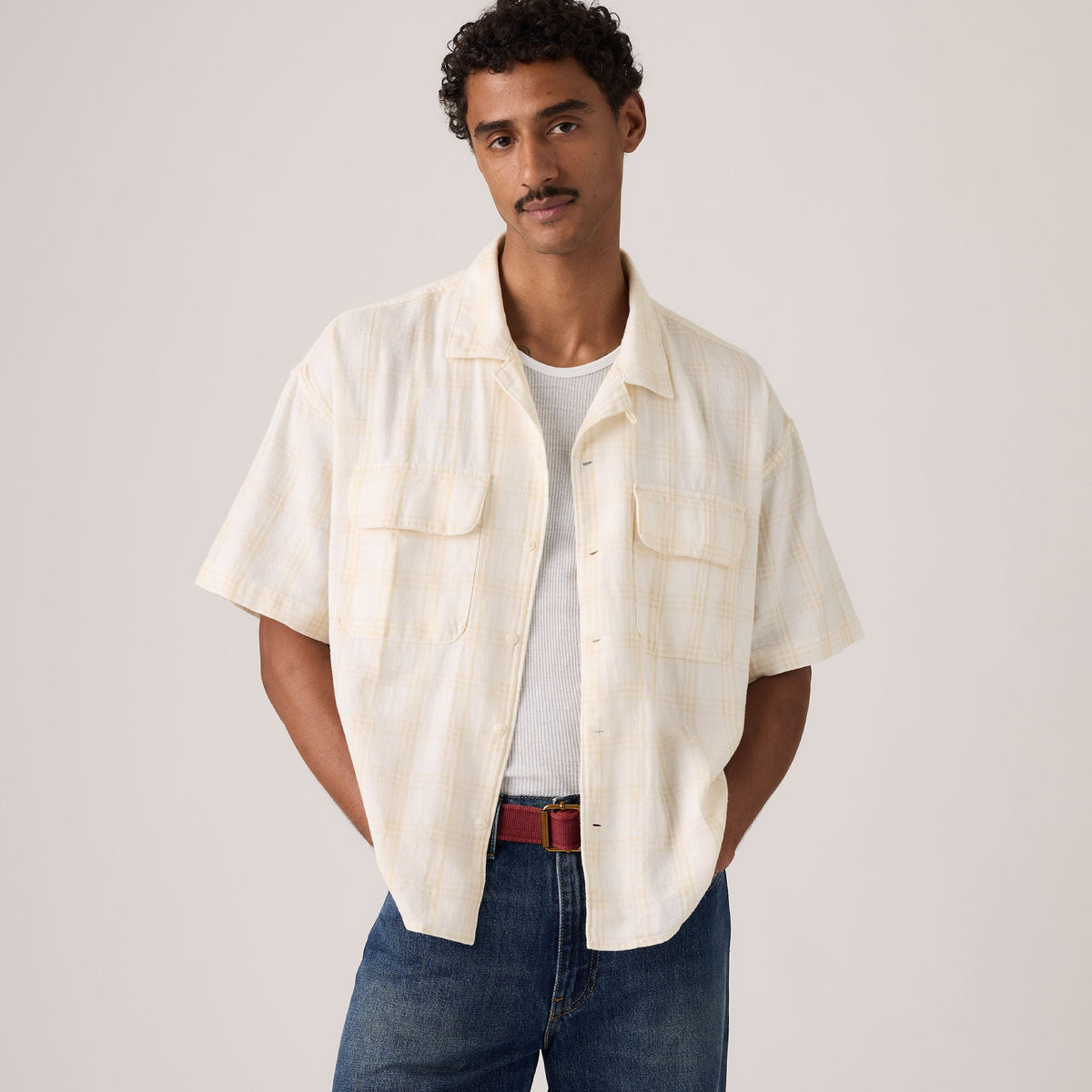 Levi's® Men's Boxy Utility Camp Shirt SCL
