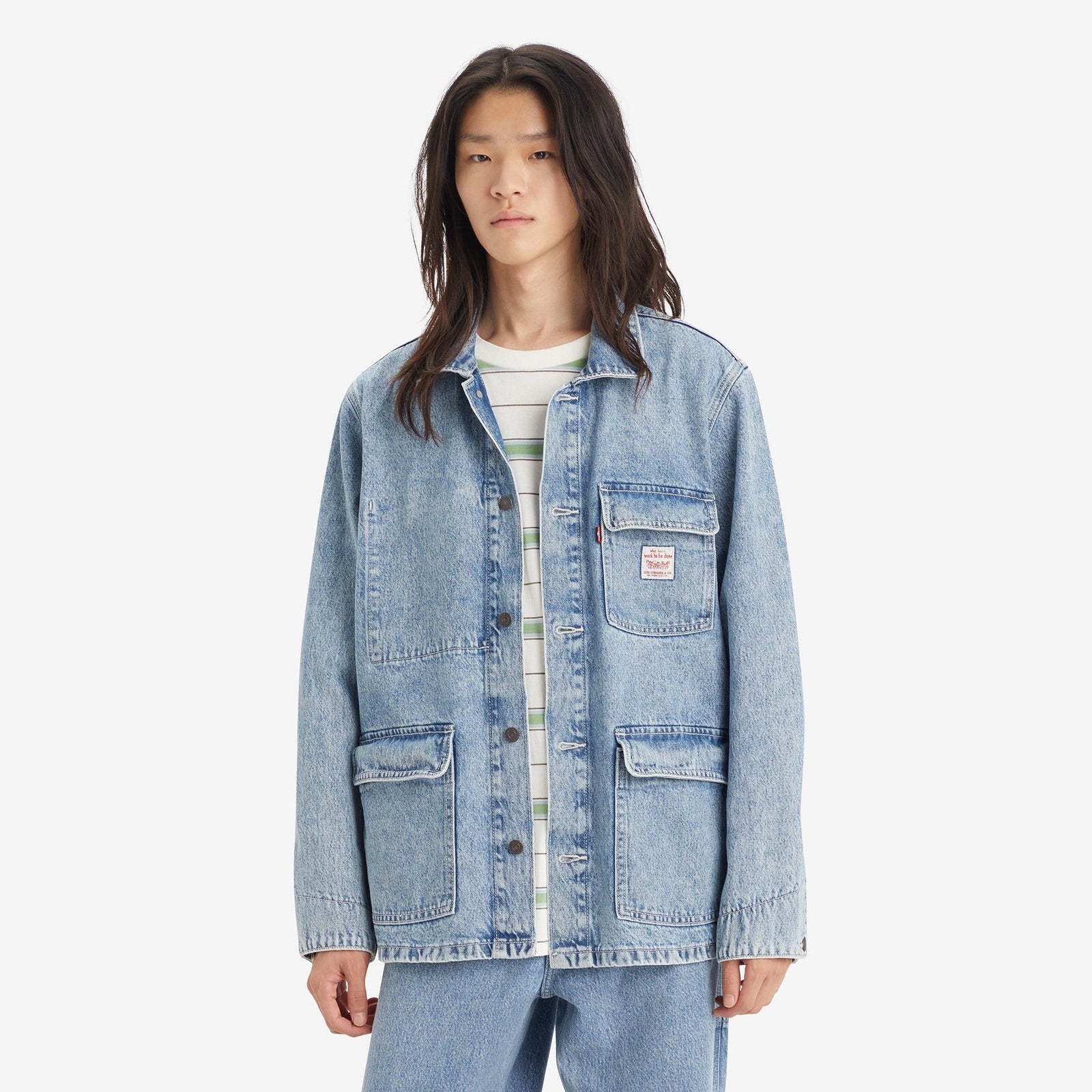 Main 1 - Levi's® Men's Broadway Engineer Coat SCL - 