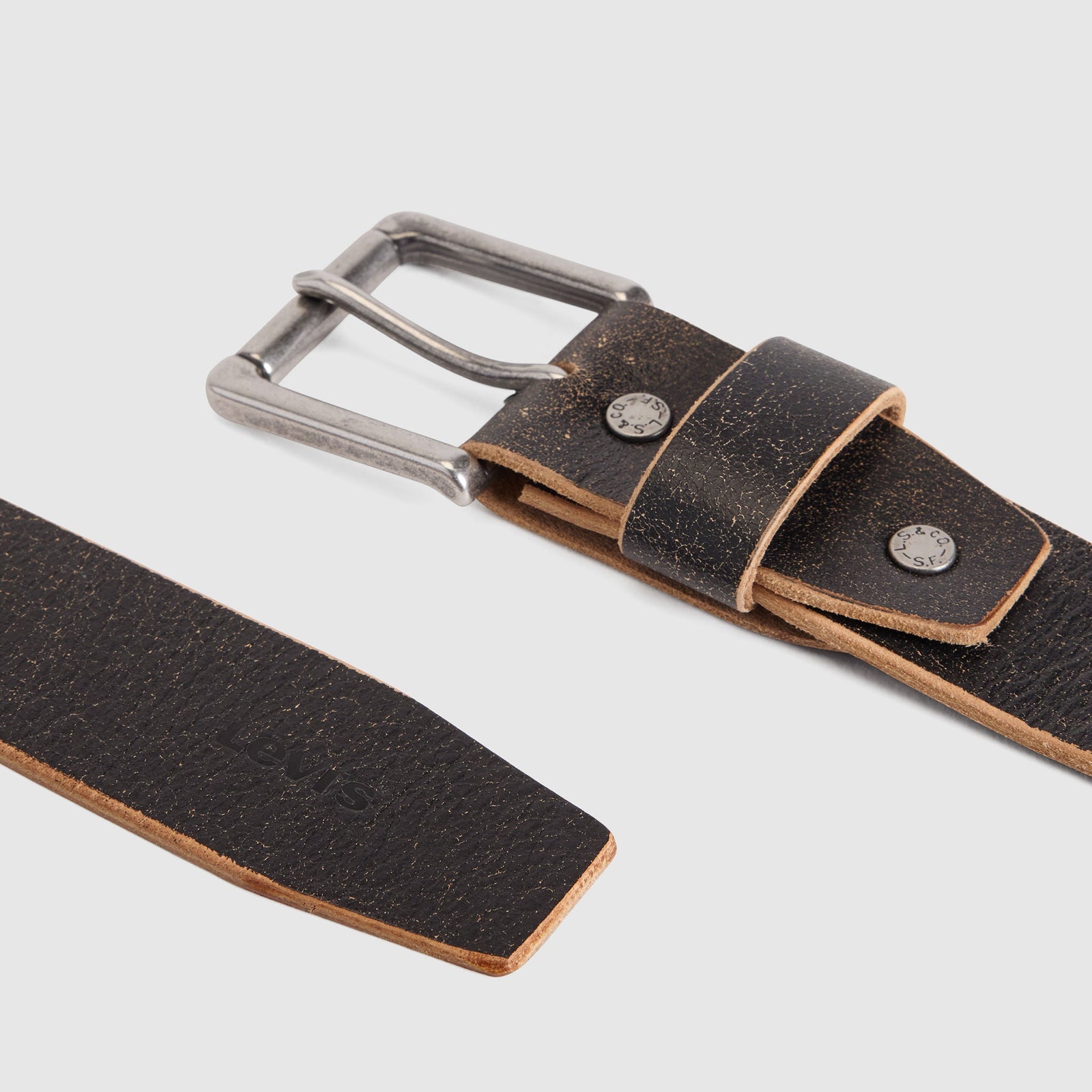 Main 4 - Levi's® Men's Elevated Heritage Belt - 004BU0001