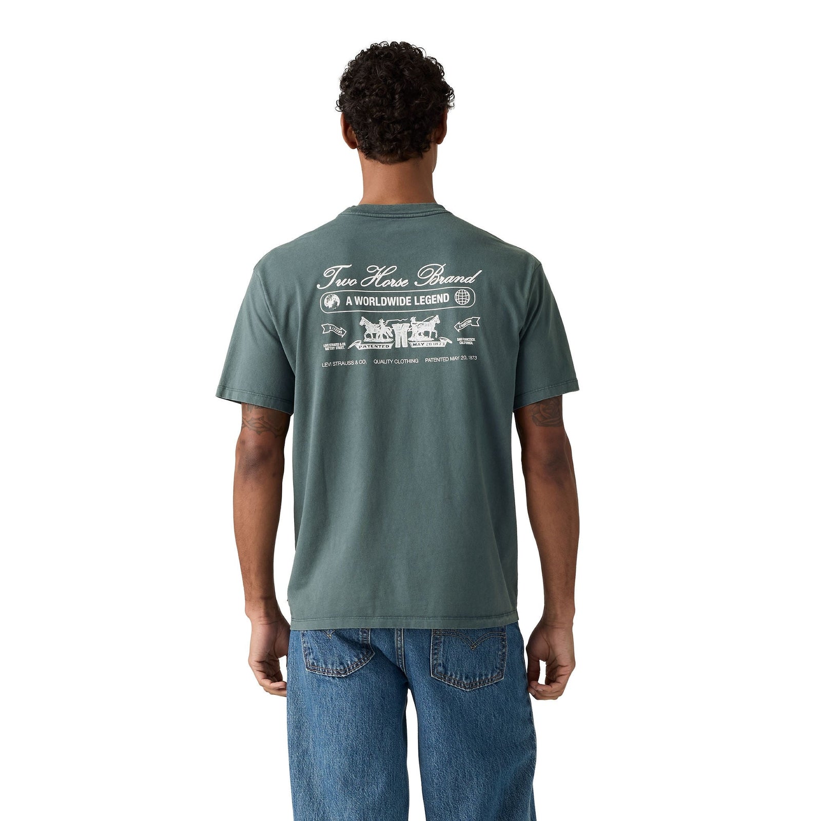 Main 4 - Levi's® Men's Graphic Vintage Fit Pocket Tee - 005HV0003