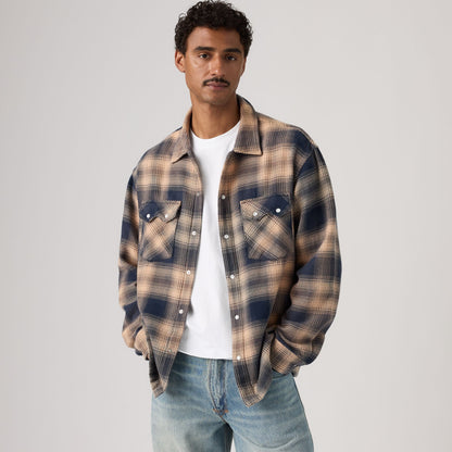 Thumbnail 1 - Levi's® Men's Long-Sleeve Boxy Western Shirt - 0085P0001
