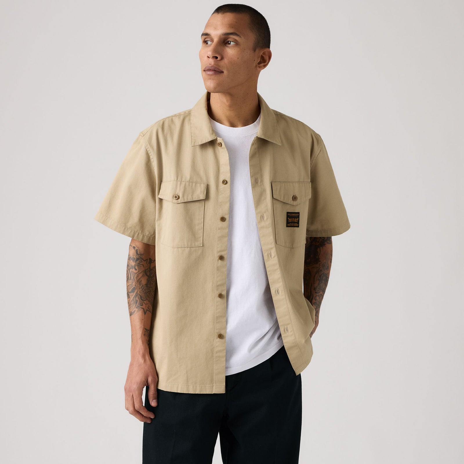Main 2 - Levi's® Men's Short-Sleeve Worker Shirt SCL - 