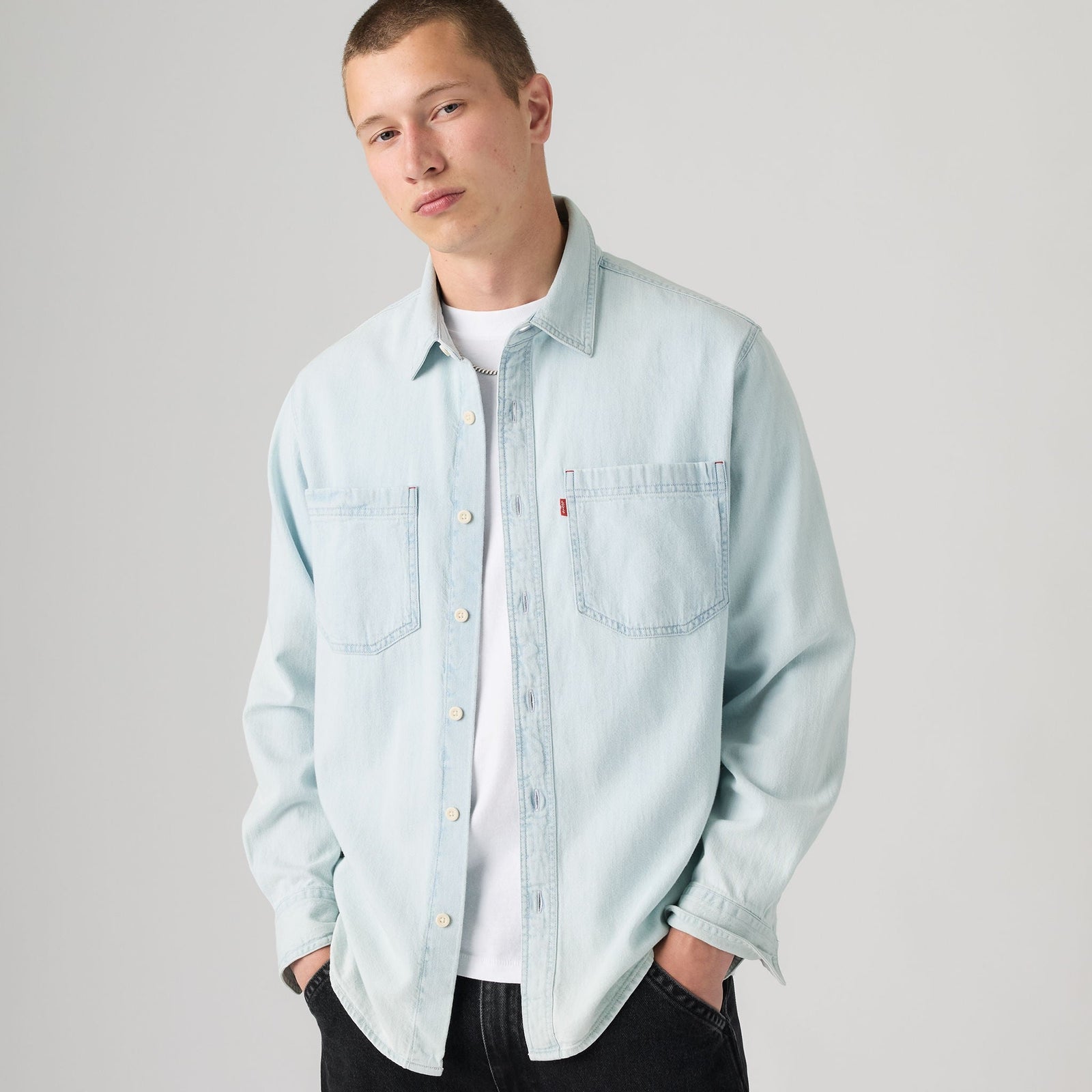 Main 1 - Levi's® Men's Mariposa Worker Shirt - 0085D0001