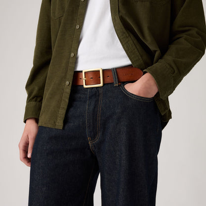 Thumbnail 1 - Levi's® Men's Mason Center Bar Belt - 007YW0001