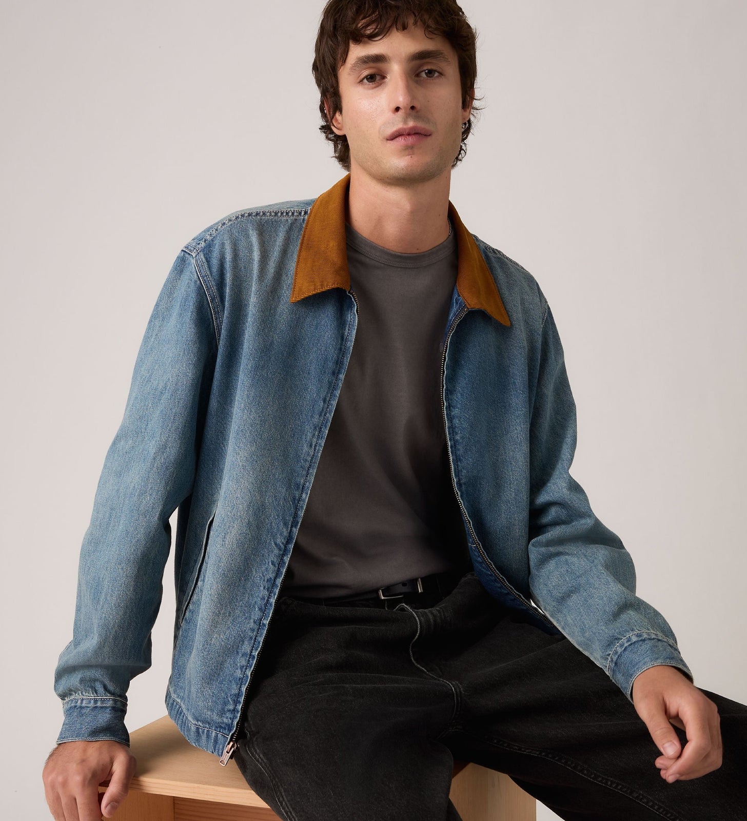 Main 1 - Levi's® Men's Mechanics Full-Zip Jacket - 005AF0003