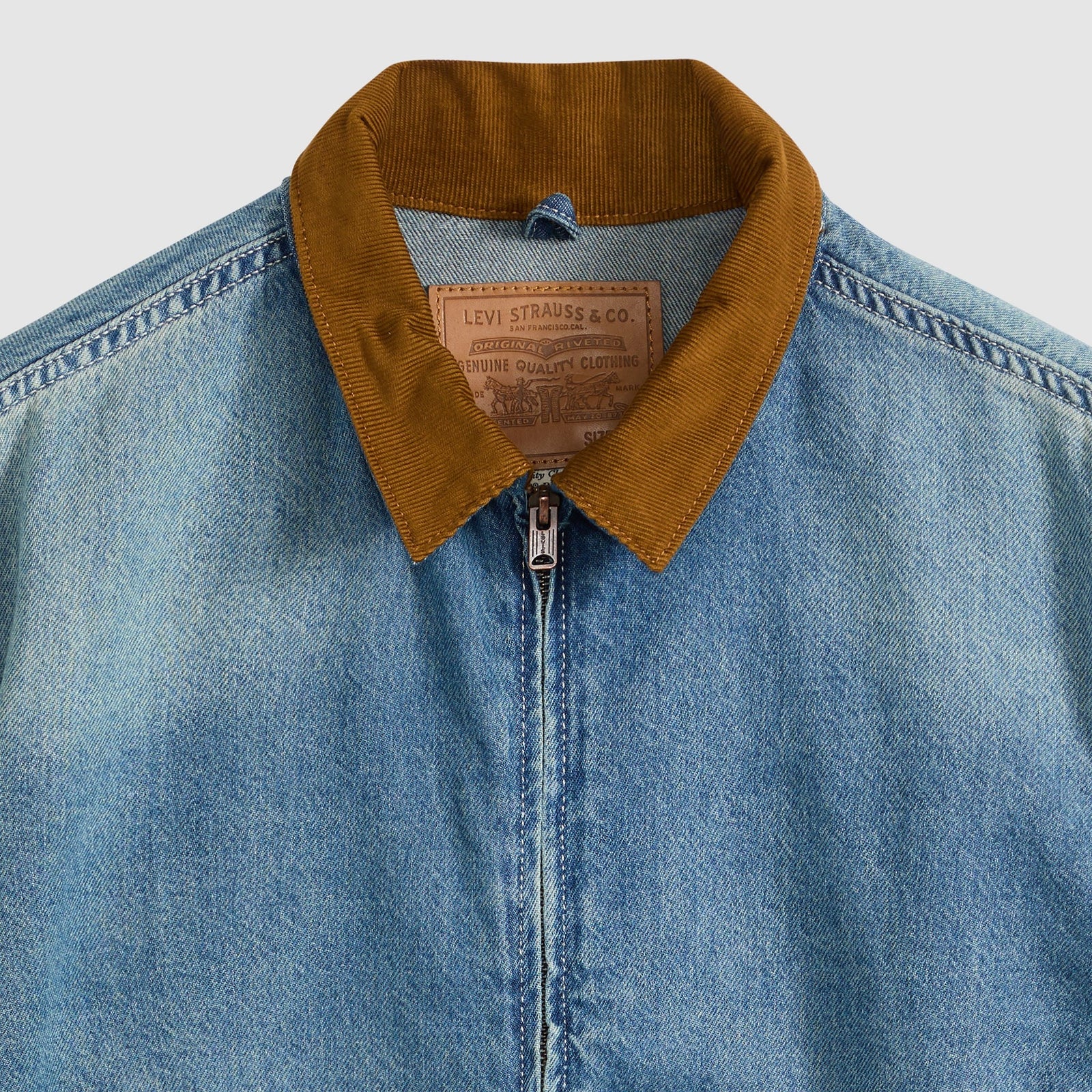 Main 6 - Levi's® Men's Mechanics Full-Zip Jacket - 005AF0003