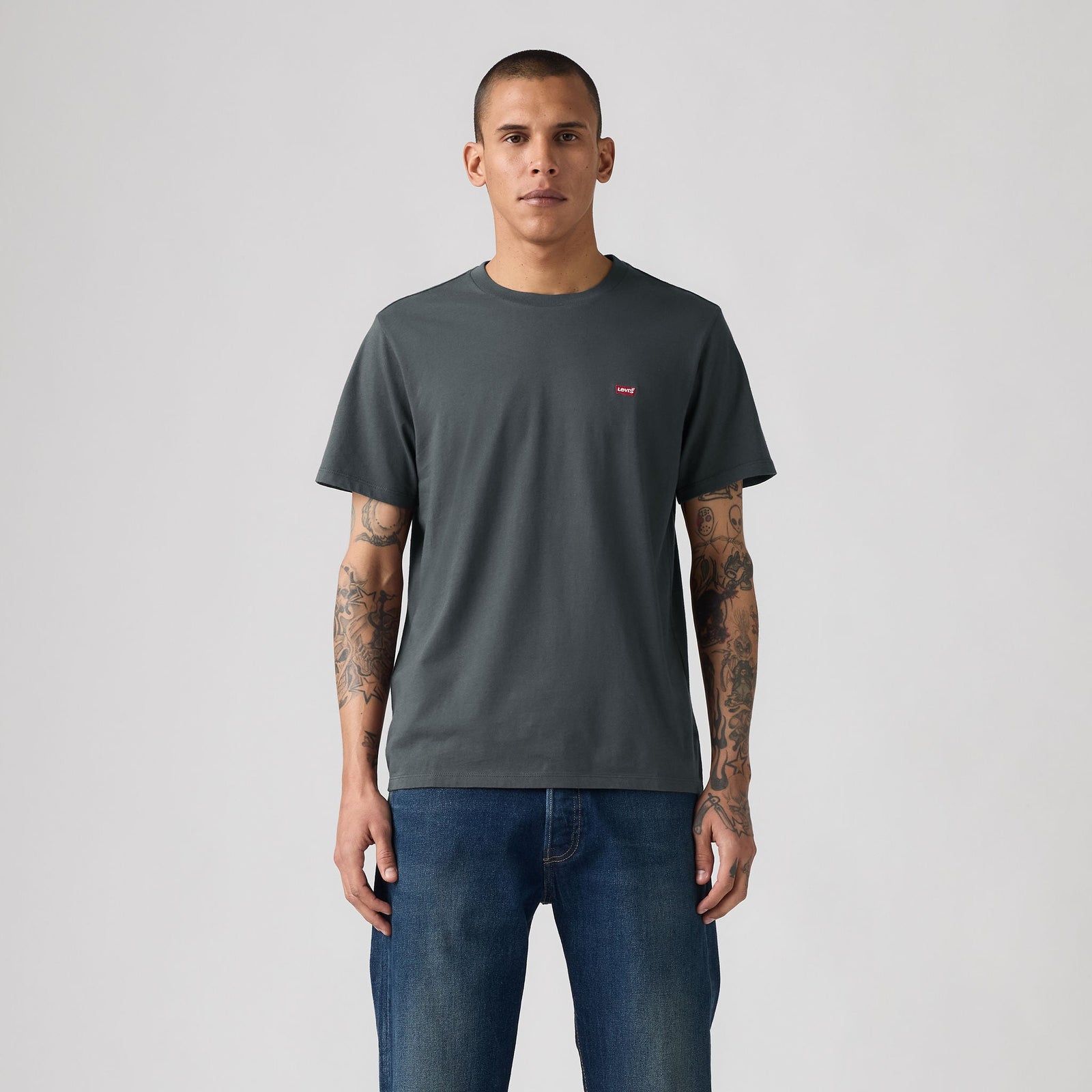 Main 3 - Levi's® Men's Original Housemark Tee - 566050319