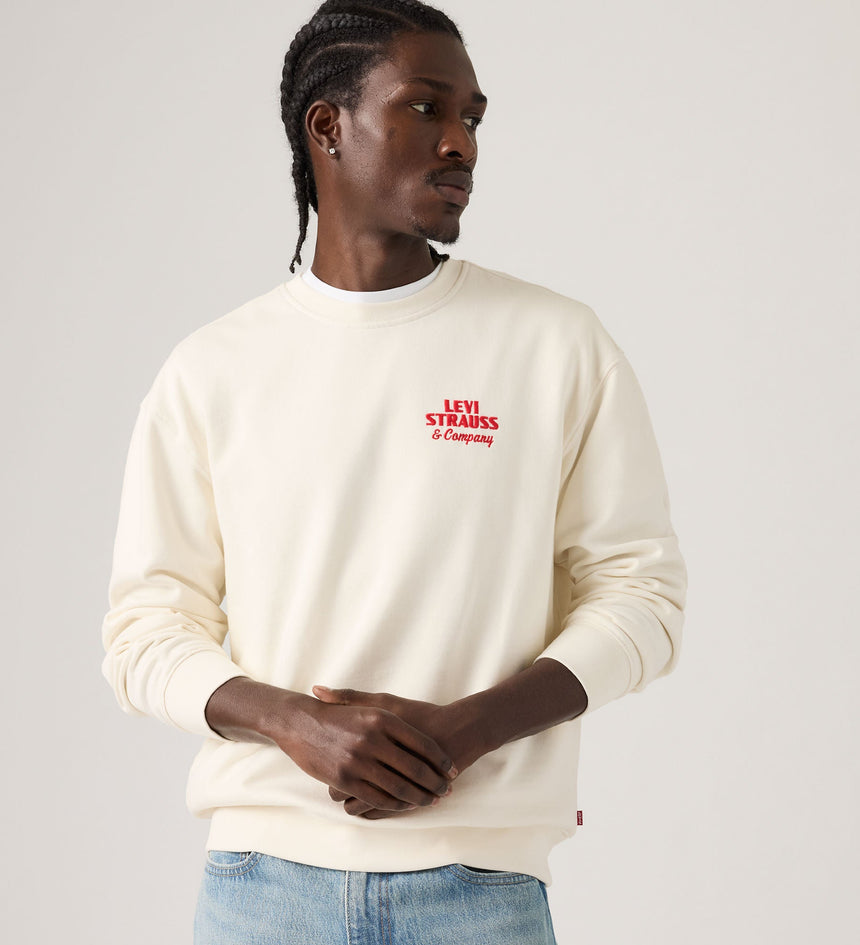 Main 3 - Levi's® Men's Relaxed Graphic Crewneck Sweatshirt - 387120475