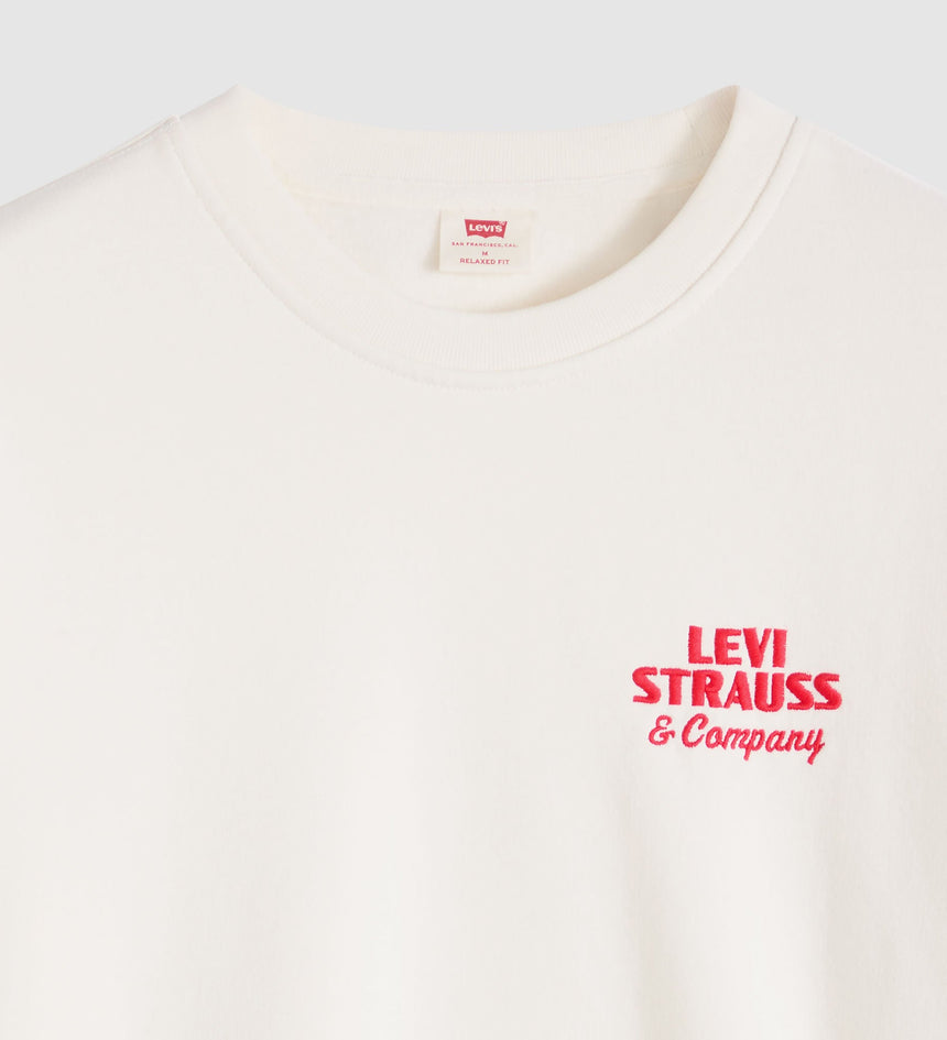 Main 6 - Levi's® Men's Relaxed Graphic Crewneck Sweatshirt - 387120475