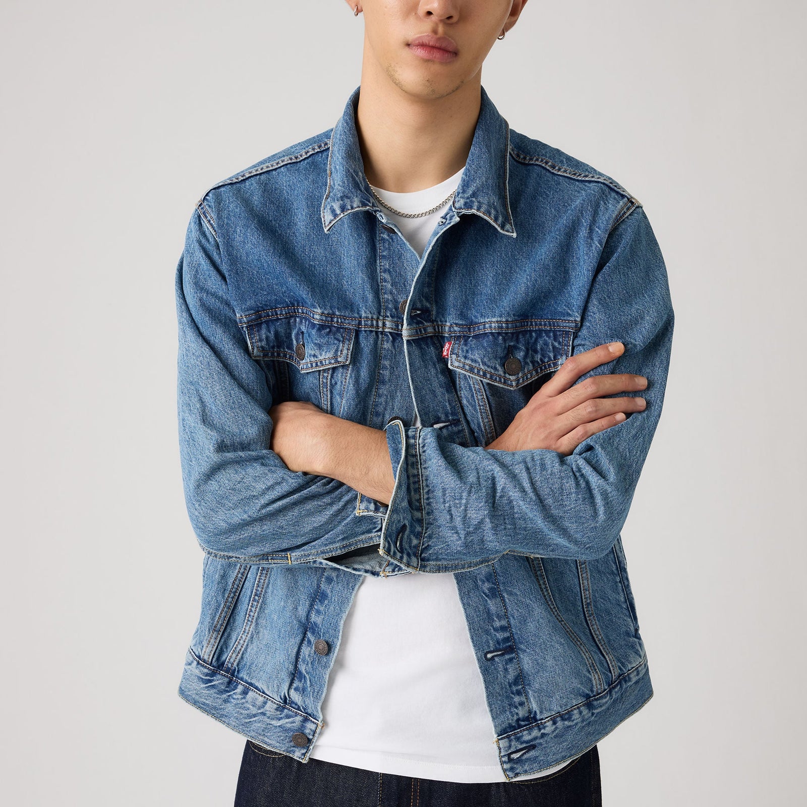 Main 4 - Levi's® Men's Relaxed Trucker Jacket - A57820105