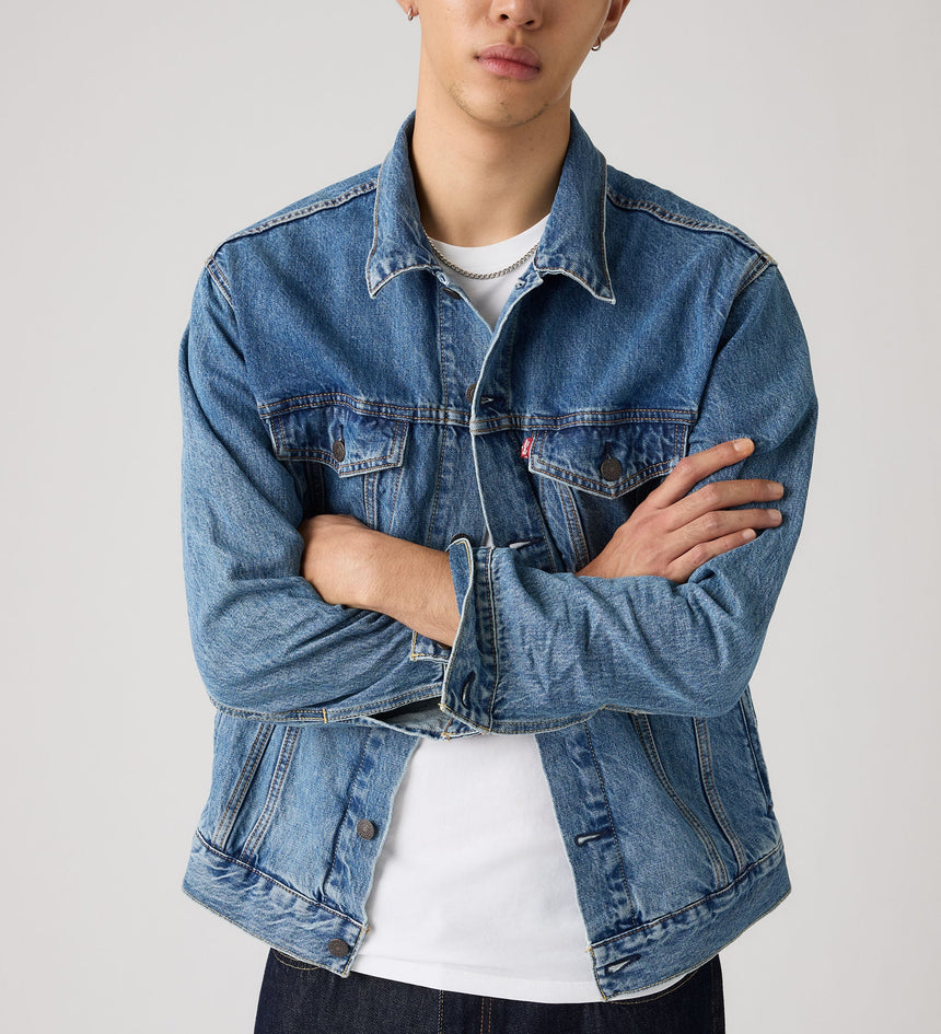 Main 4 - Levi's® Men's Relaxed Trucker Jacket - A57820105