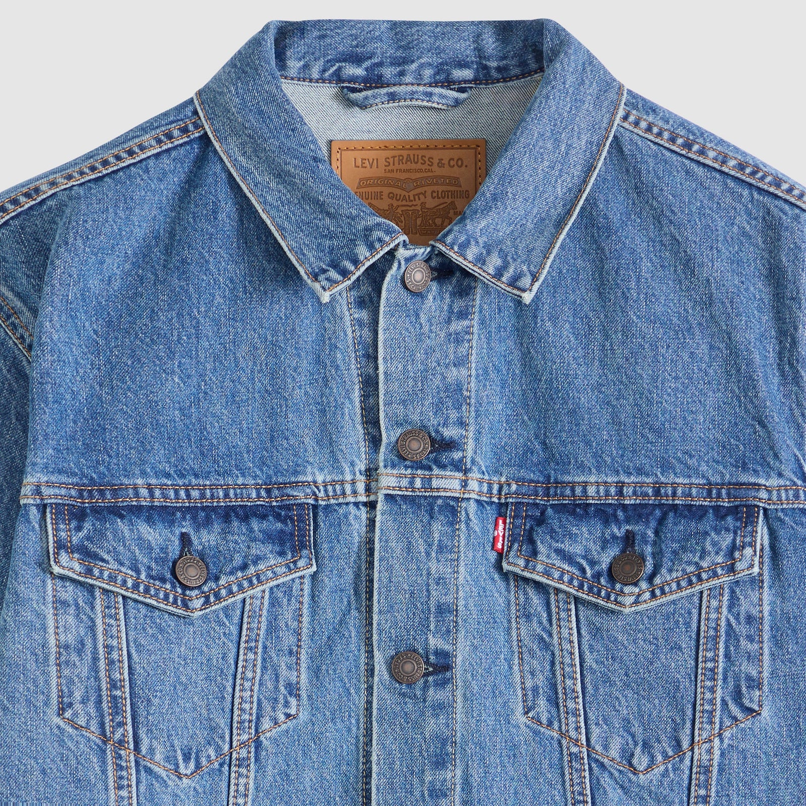 Main 6 - Levi's® Men's Relaxed Trucker Jacket - A57820105
