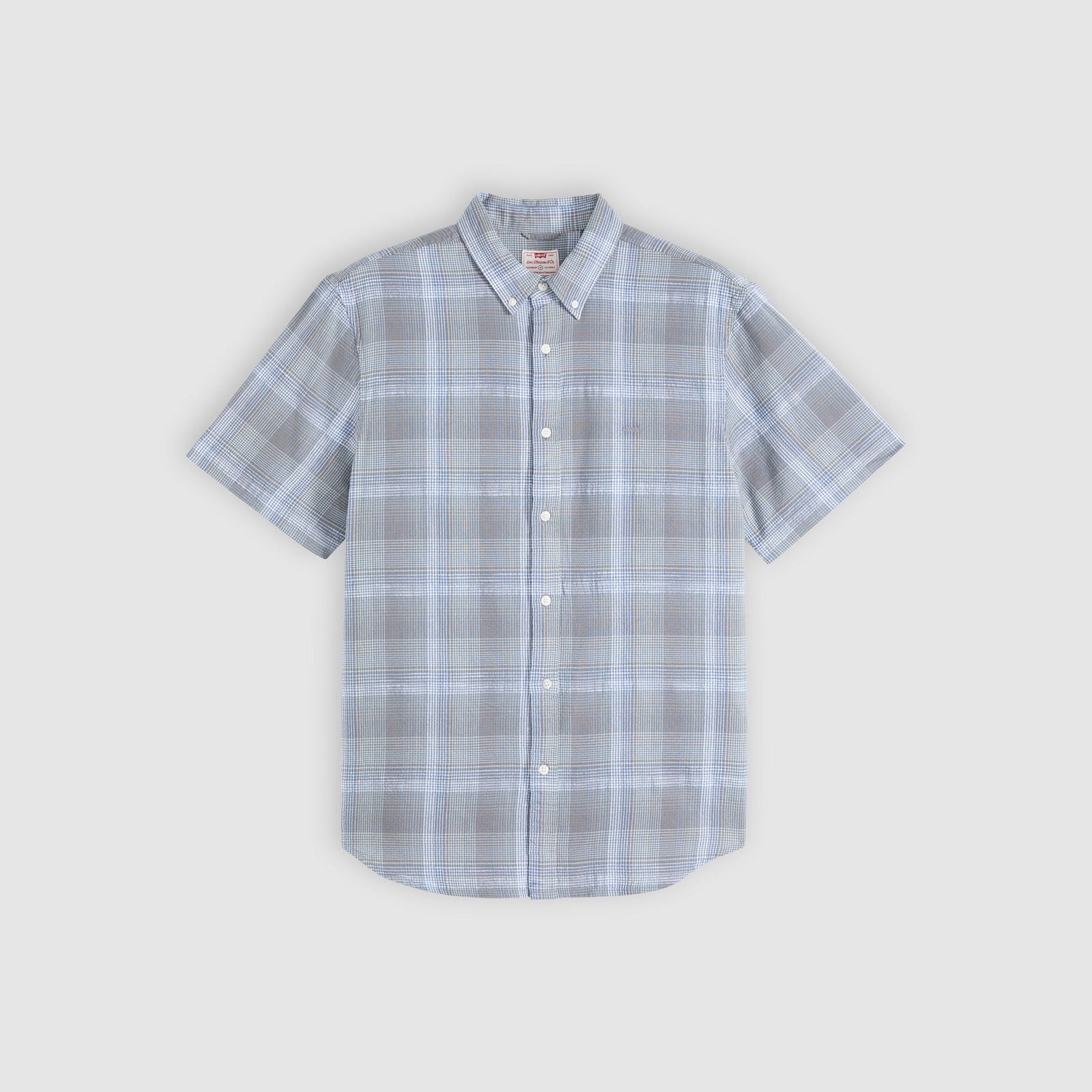 Main 6 - Levi's® Men's Short-Sleeve Authentic Button-Down Shirt - A91610037