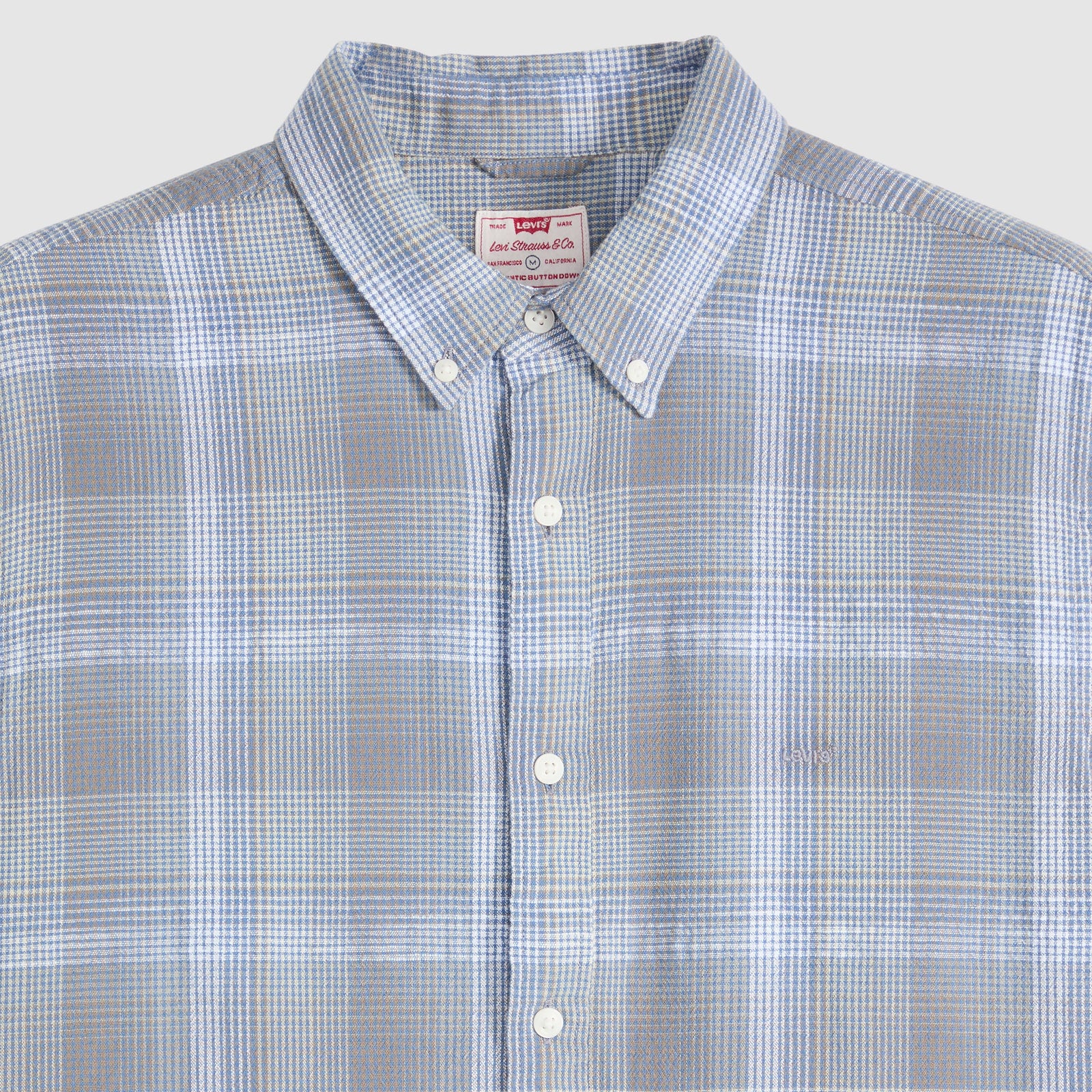 Main 7 - Levi's® Men's Short-Sleeve Authentic Button-Down Shirt - A91610037