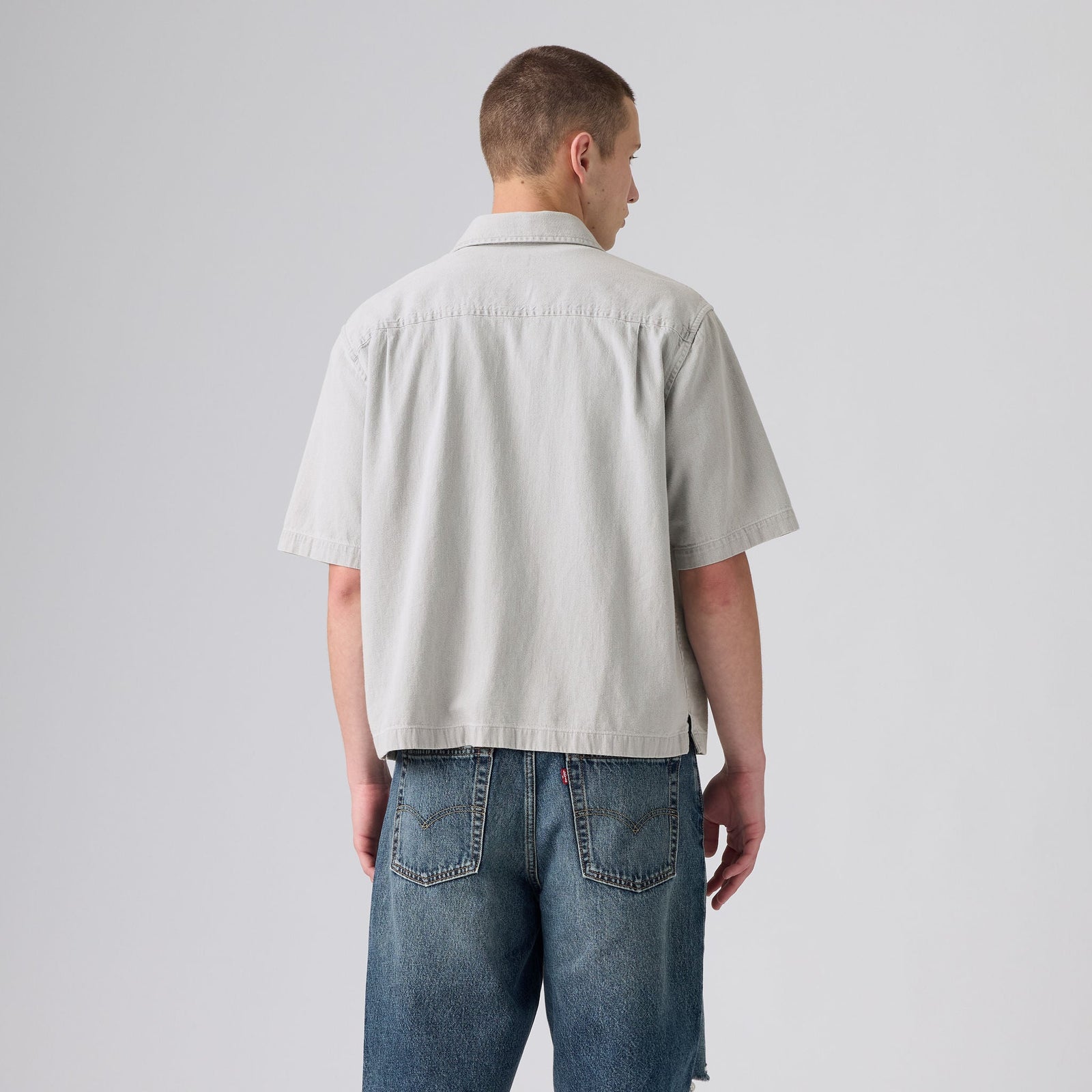 Main 2 - Levi's® Men's Short-Sleeve Boxy Western Shirt - 005H70005