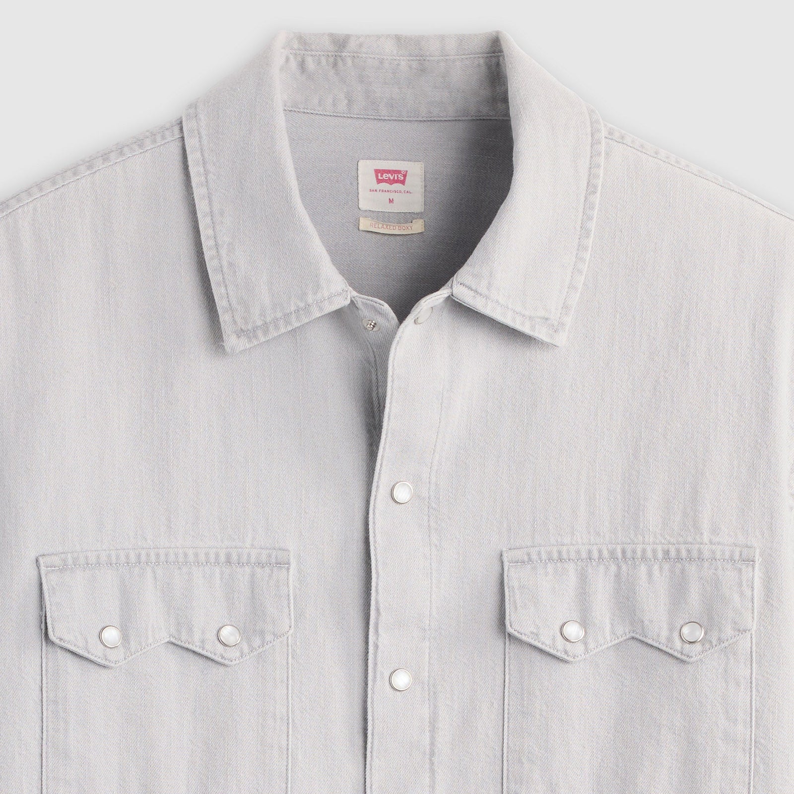 Main 7 - Levi's® Men's Short-Sleeve Boxy Western Shirt - 005H70005