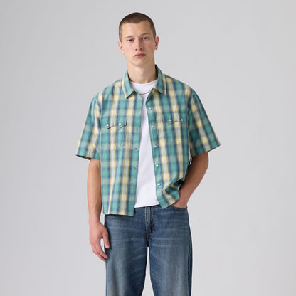 Thumbnail 3 - Levi's® Men's Short-Sleeve Boxy Western Shirt - 005H70007