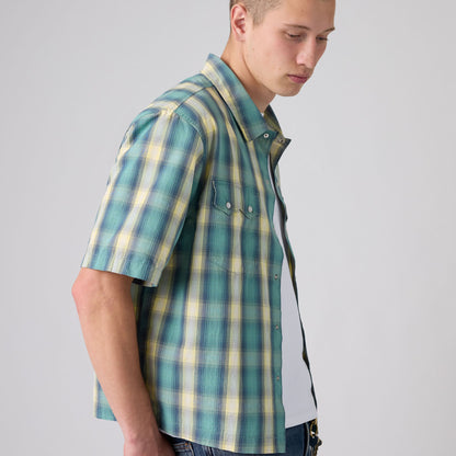 Thumbnail 4 - Levi's® Men's Short-Sleeve Boxy Western Shirt - 005H70007