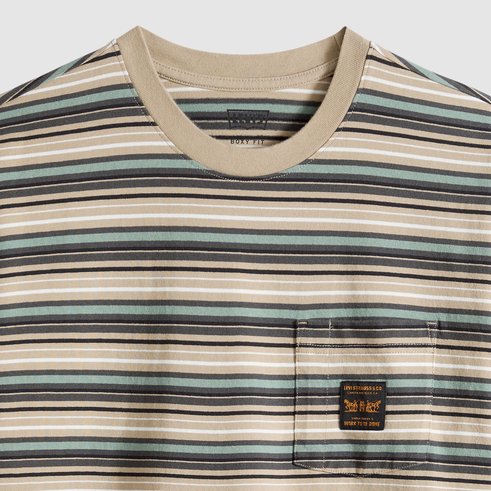 Main 6 - Levi's® Men's Short-Sleeve Workwear Pocket T-Shirt - 008AB0005