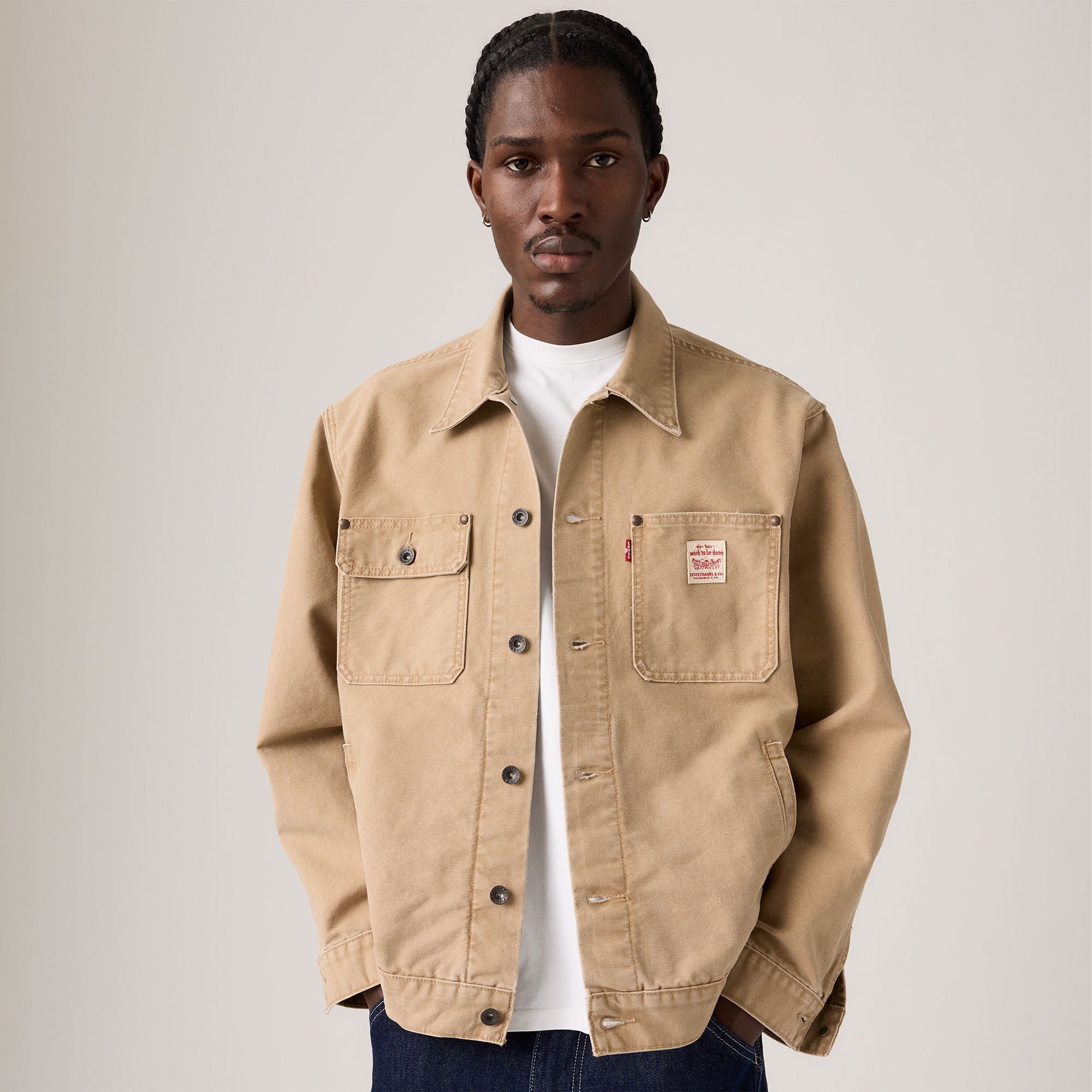 Men's Sunrise Trucker Jacket Tiger's Eye – Shop Now